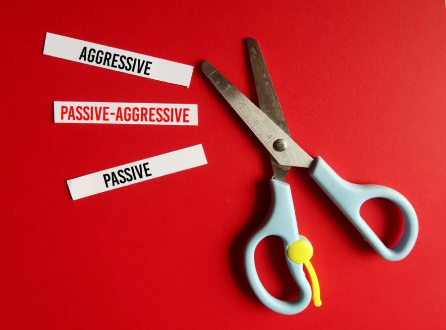 passive-aggressive person
