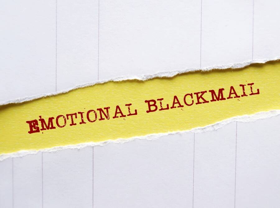 emotional blackmail