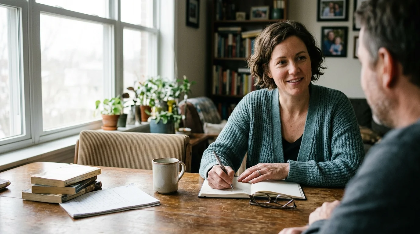Editorial photograph illustrating: How to Leverage Your Ambivert Traits for Well-Being
